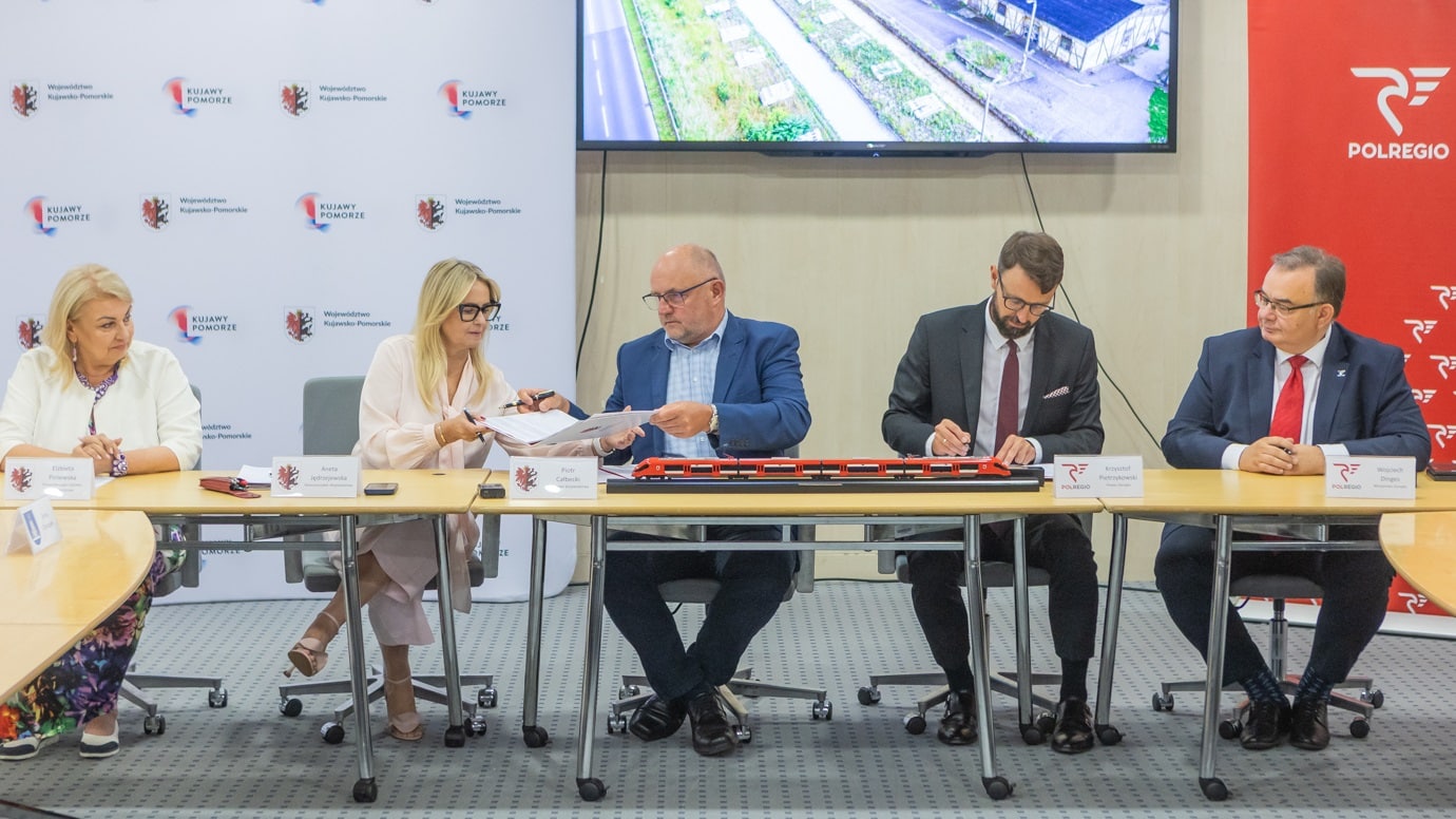 Inforail - Polregio z promocją na start połączeń do Ciechocinka