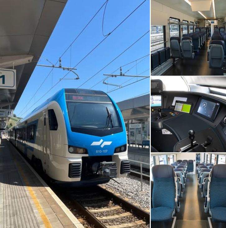 Kolejne pociągi Stadler Flirt SŽ 610 DMG we flocie Kolei Słoweńskich foto: SŻ
