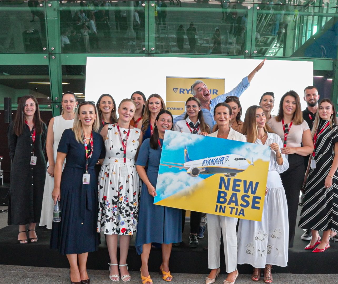 Infoair - Ryanair otworzy bazę w Tiranie – 3 samoloty i 10 nowych tras od kwietnia 2026 r.