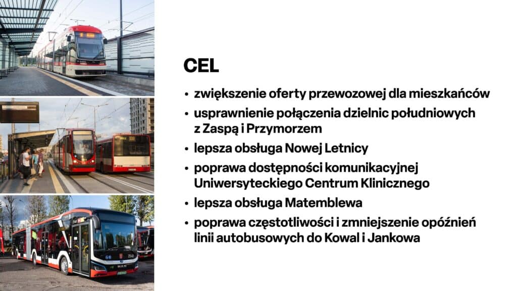 Gdańsk: Zmiany w komunikacji miejskiej - krótsze trasy i częstsze kursy