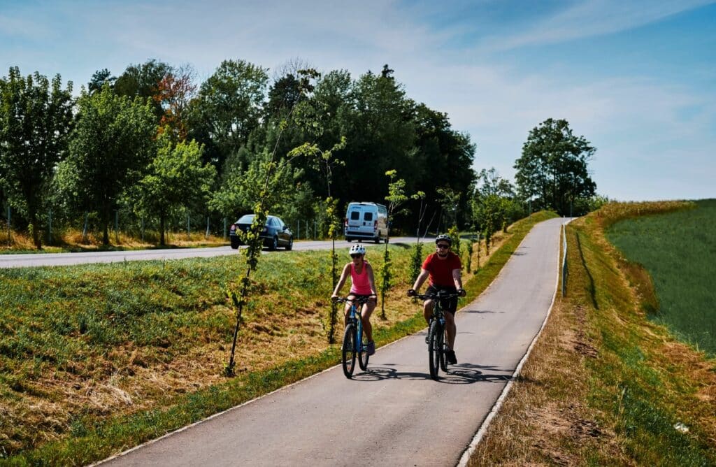 Nowe inwestycje na Mazurskiej Pętli Rowerowej Mazurska Pętla Rowerowa