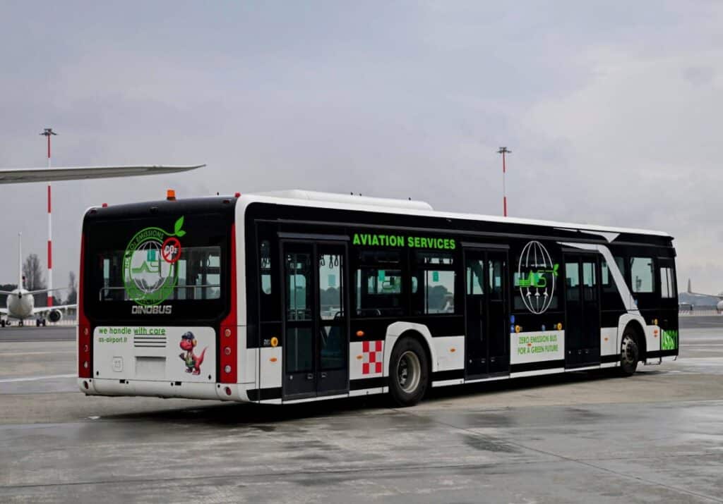 DINOBUS: Elektryczne autobusy lotniskowe Busnex