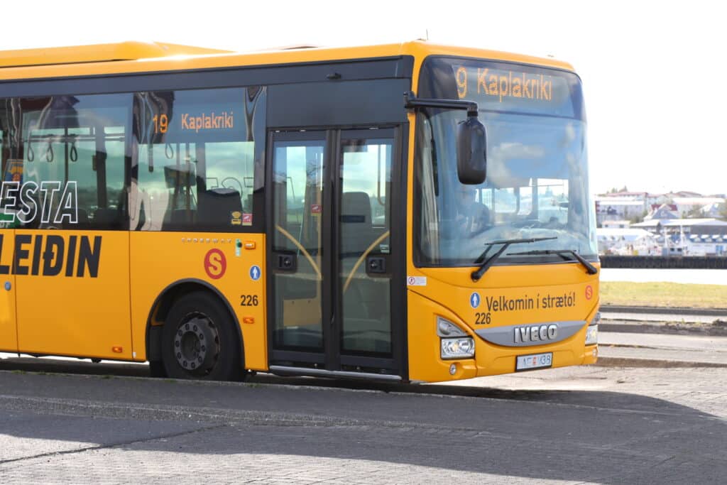 Autobusy w Reykjavíku zyskują dzięki nowemu programowi finansowania
