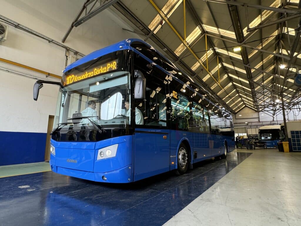 Nie tylko Kraków. Castrosua–Scania CNG także w Hiszpanii / fot. ZTP w Krakowie