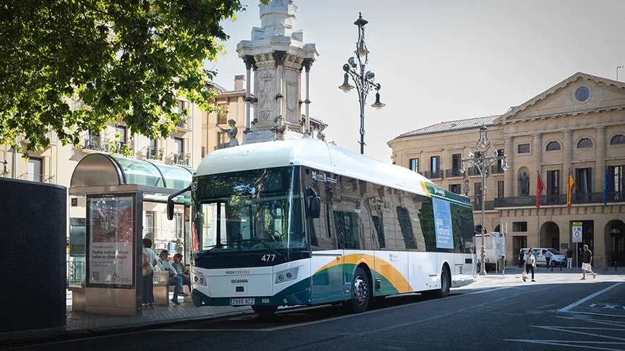 Nie tylko Mobilis Kraków kupuje autobusy Castrosua-Scania CNG. Przykład Pampeluny