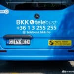 Pierwszy autobus na żądanie w stolicy Węgier