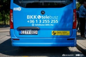 Pierwszy autobus na żądanie w stolicy Węgier