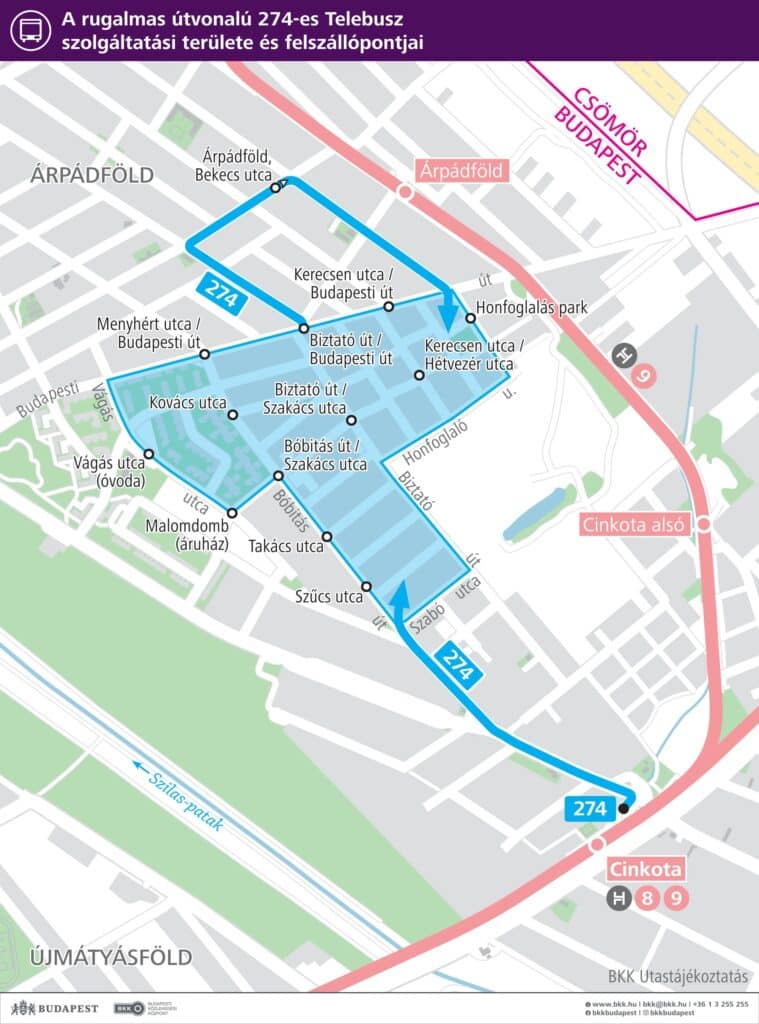 Pierwszy autobus na żądanie w stolicy Węgier / fot. BKK