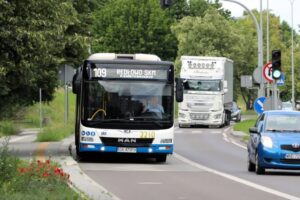 Do niebezpiecznego incydentu doszło w autobusie linii 109, który jechał w kierunku Babich Dołów