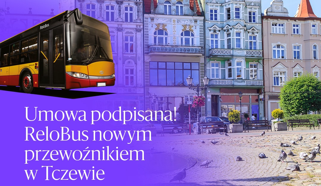 Infobus - ReloBus ma tymczasową umowę na komunikację miejską w Tczewie. Do wyroku KIO