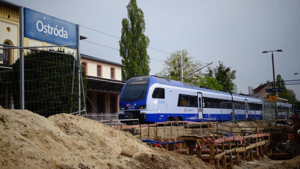 Stacja Ostróda w nowej odsłonie. Modernizacja warta ponad 250 mln zł nabiera tempa foto: PKP PLK