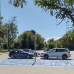 Parking przy stacji w Mławie