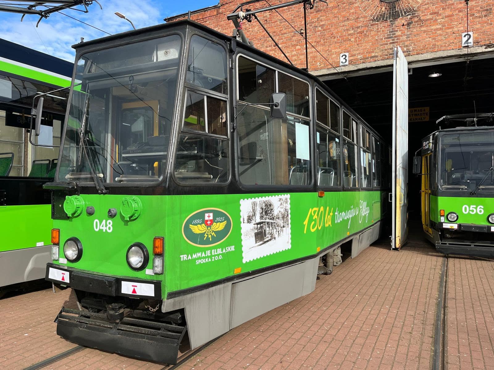 Infotram - 140 lat tramwajów w Elblągu. Dzień otwarty w zajezdni