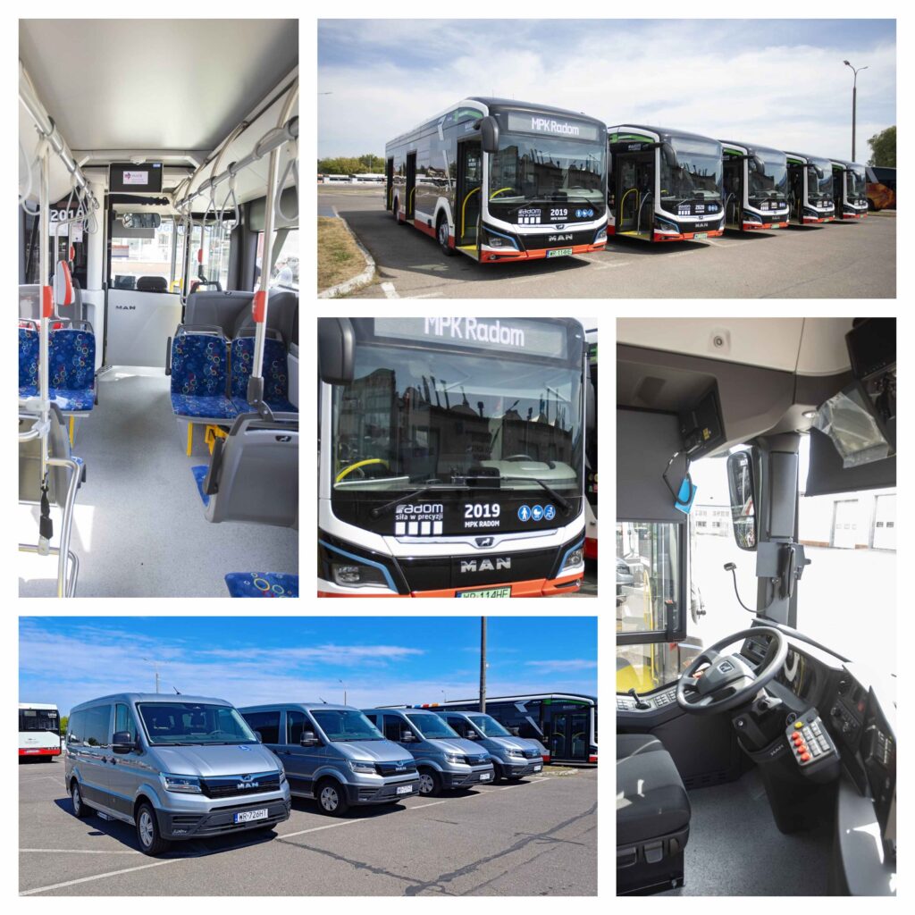 Elektryczny debiut lwa w MPK Radom. Autobusy plus mikrobusy. Wszystko od MAN