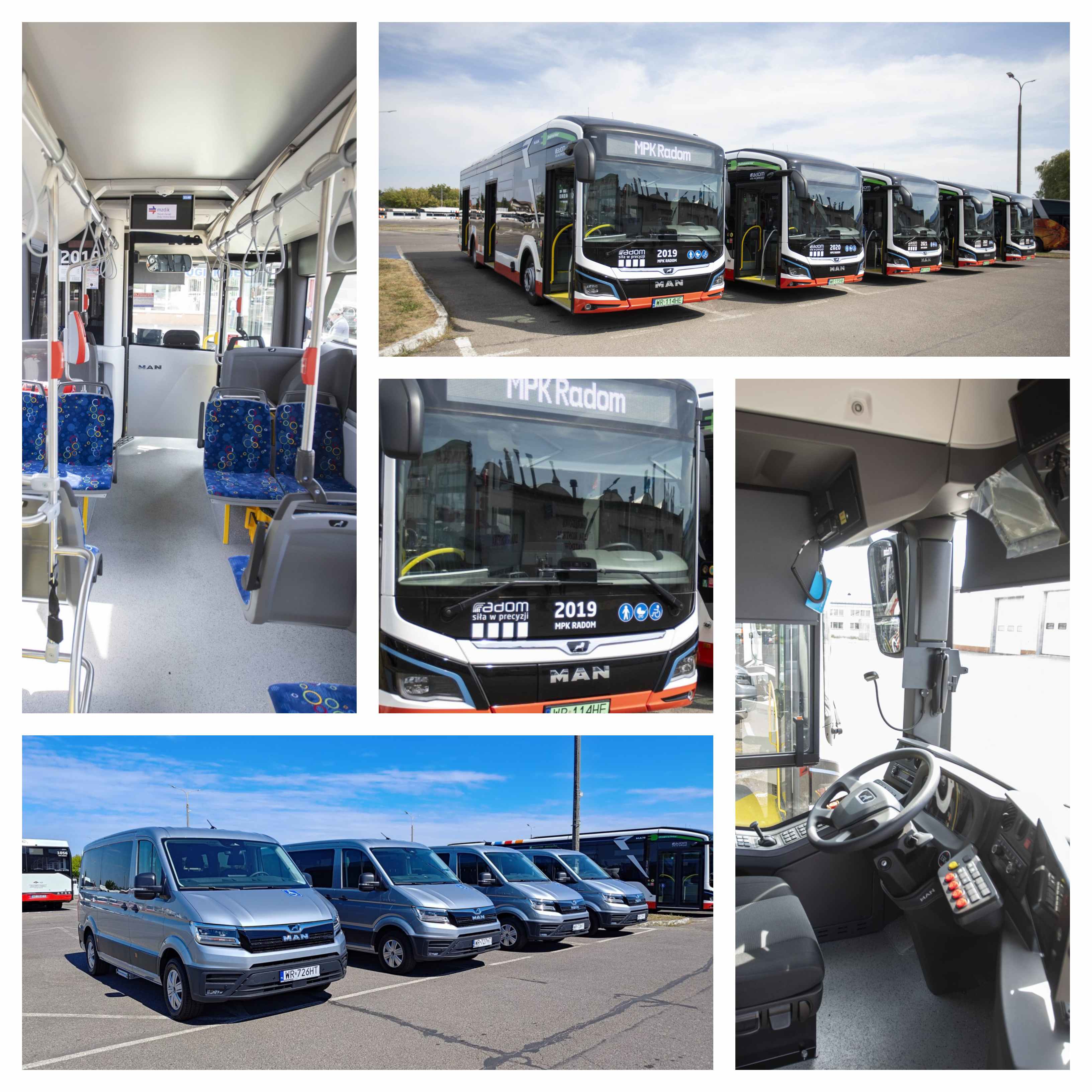 Infobus - Elektryczny debiut lwa w MPK Radom. Autobusy plus mikrobusy. Wszystko od MAN