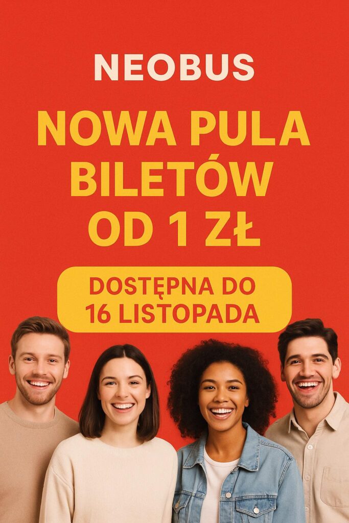 Neobus - promocja sierpień 2025