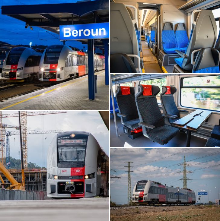 Nowoczesne pociągi na trasie z Pragi do Neratovic. A to nie koniec zmian foto: PID