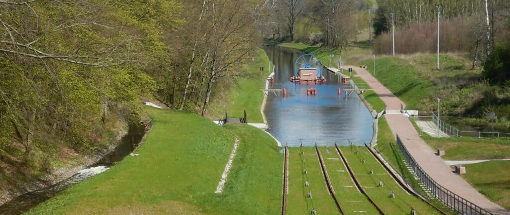 Do odwołania nieczynne pochylnie na Kanale Elbląskim. Awaria foto: gov.pl