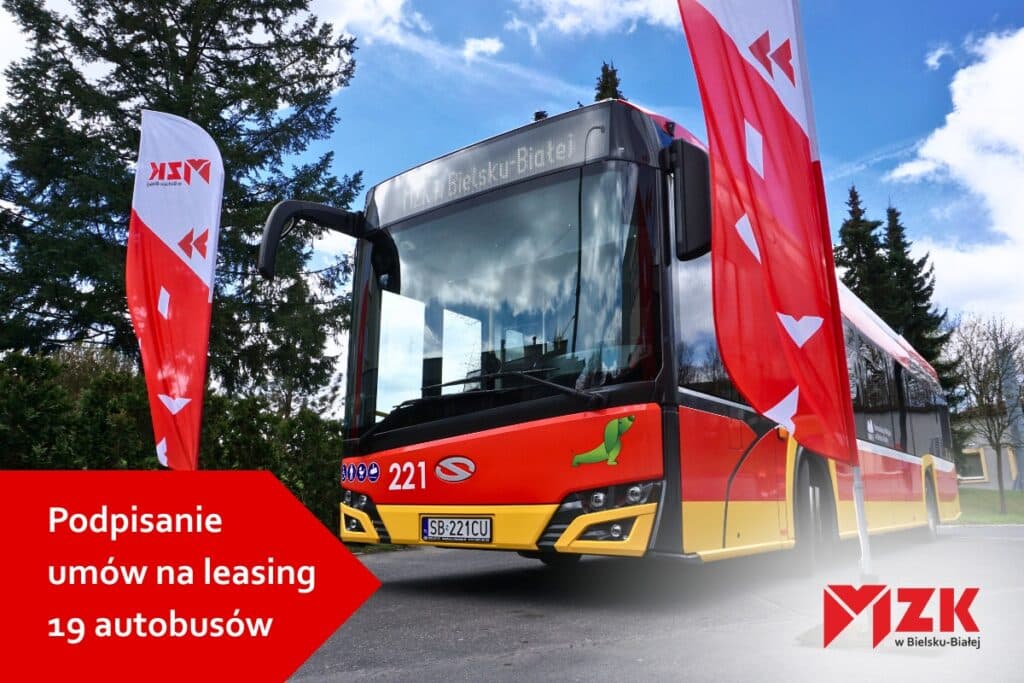 Podpisanie umów na leasing 19 autobusów