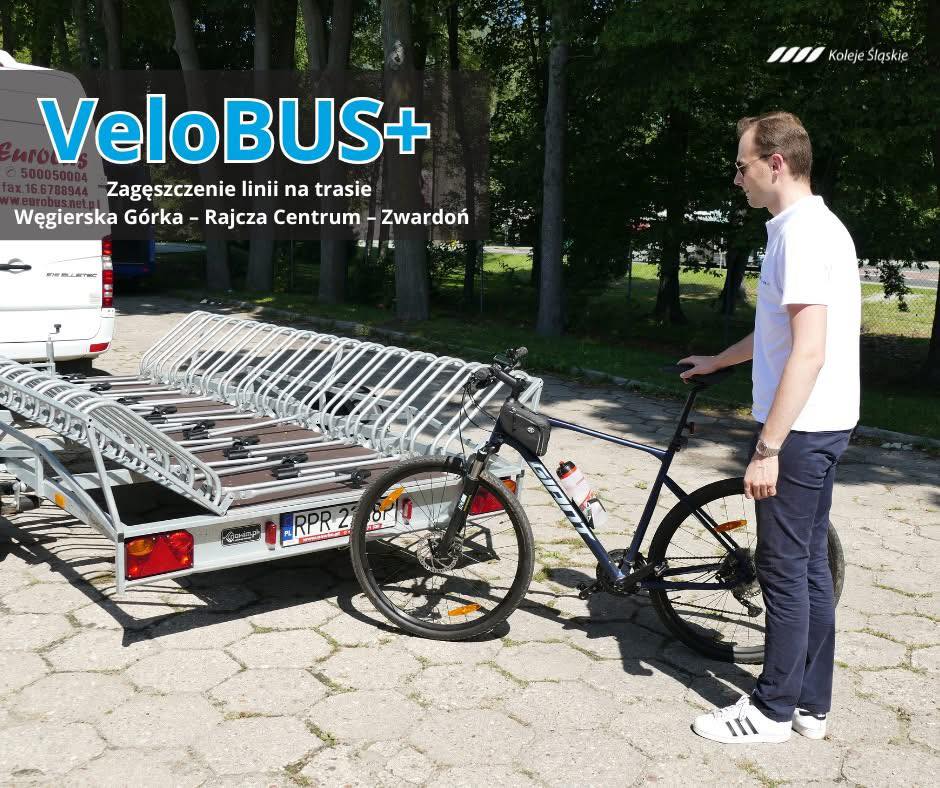 Koleje Śląskie korygują rozkład VeloBus+ – więcej kursów dla rowerzystów