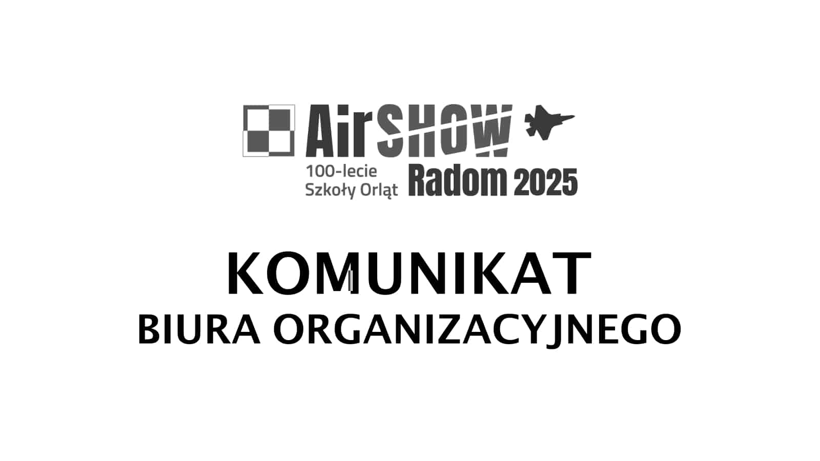 Infoair - AirSHOW Radom 2025 odwołane z powodu katastrofy F16. Rusza zwrot środków za bilety