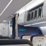LOT zaprezentował wizualizacje wnętrz samolotów Airbus A220, które będą sukcesywnie dołączać do floty LOT-u od 2027 r.
