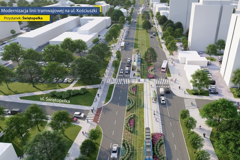 Rusza modernizacja torowiska na ul. Kościuszki w Toruniu. Sprawdź zmiany w komunikacji wiz. UM Toruń