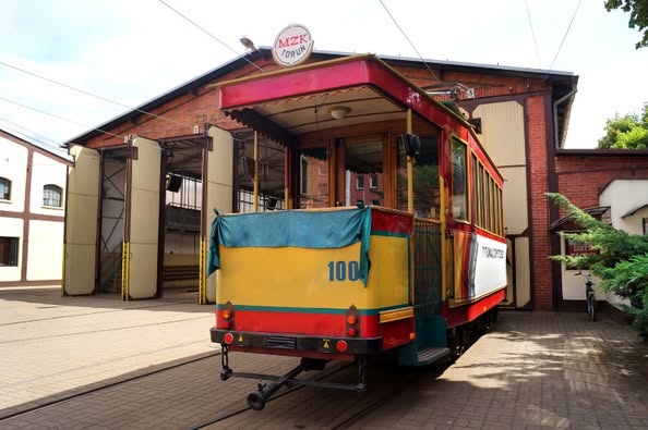 Tramwaj turystyczny w Toruniu