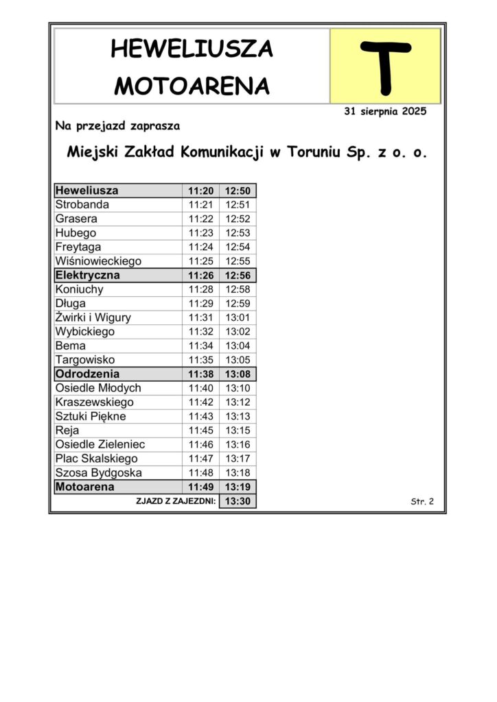 Zabytkowy tramwaj turystyczny ponownie na torach w Toruniu. W ostatnią niedzielę sierpnia foto: MZK Toruń