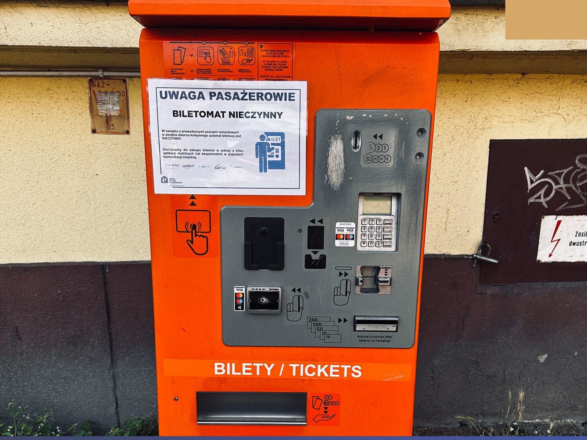Transport publiczny w Grudziądzu zyska osiem nowych automatów do sprzedaży biletów