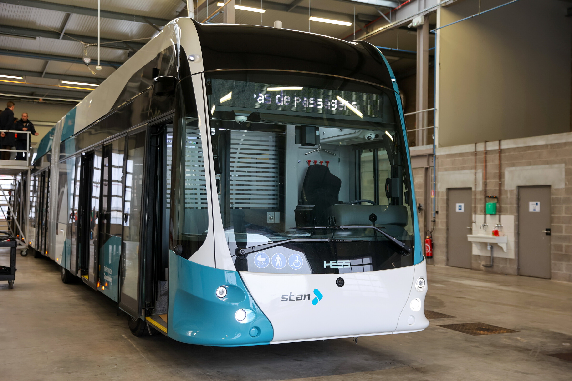 Infobus - Nancy przywraca do życia linię Tempo 1. Dzięki bateryjnym trolejbusom Hess