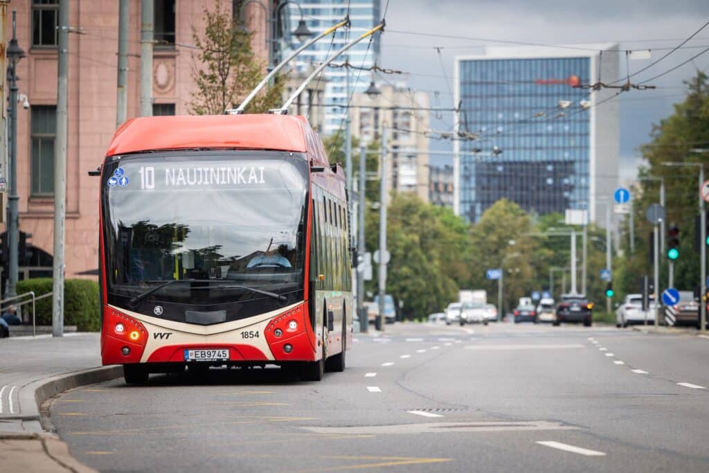 Litwa uruchomiła eko licznik transportu publicznego w miastach. Szczegółowe dane
