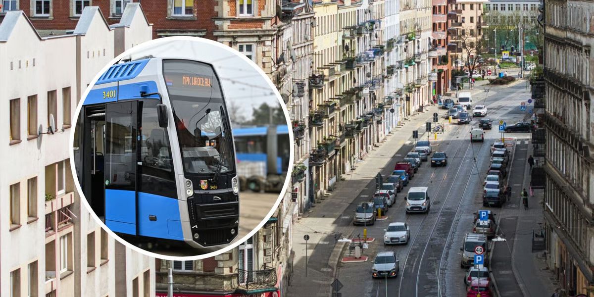 Infotram - Wrocław: Tramwaje wrócą na ul. Kościuszki. Przebudowa ulicy zmieni oblicze Przedmieścia Oławskiego
