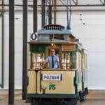 Zabytkowy tramwaj w Krakowie