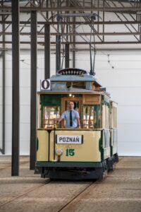 Zabytkowy tramwaj w Krakowie