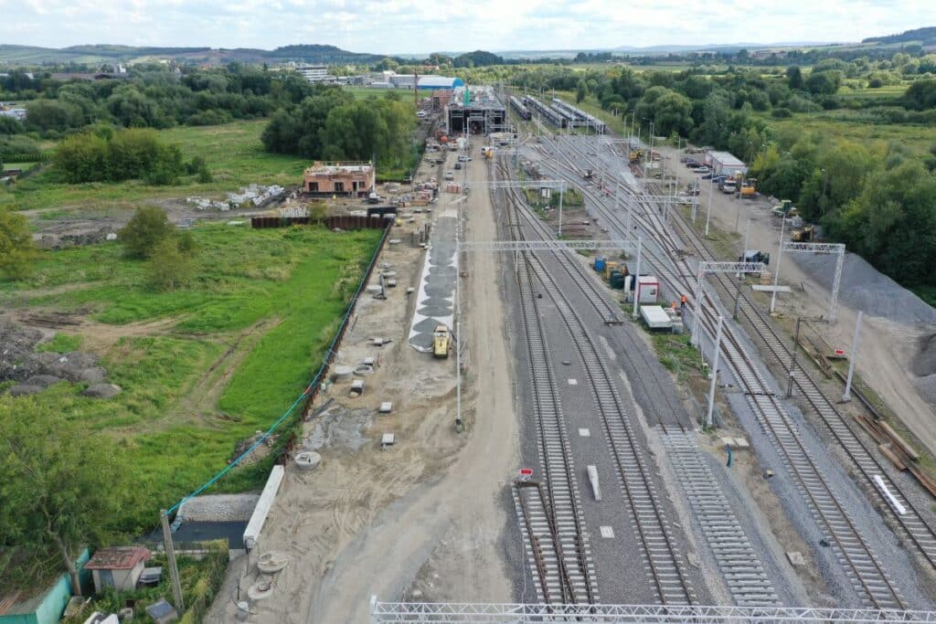 Trwa przebudowa zaplecza technicznego PKP Intercity w Przemyślu foto: PKP IC