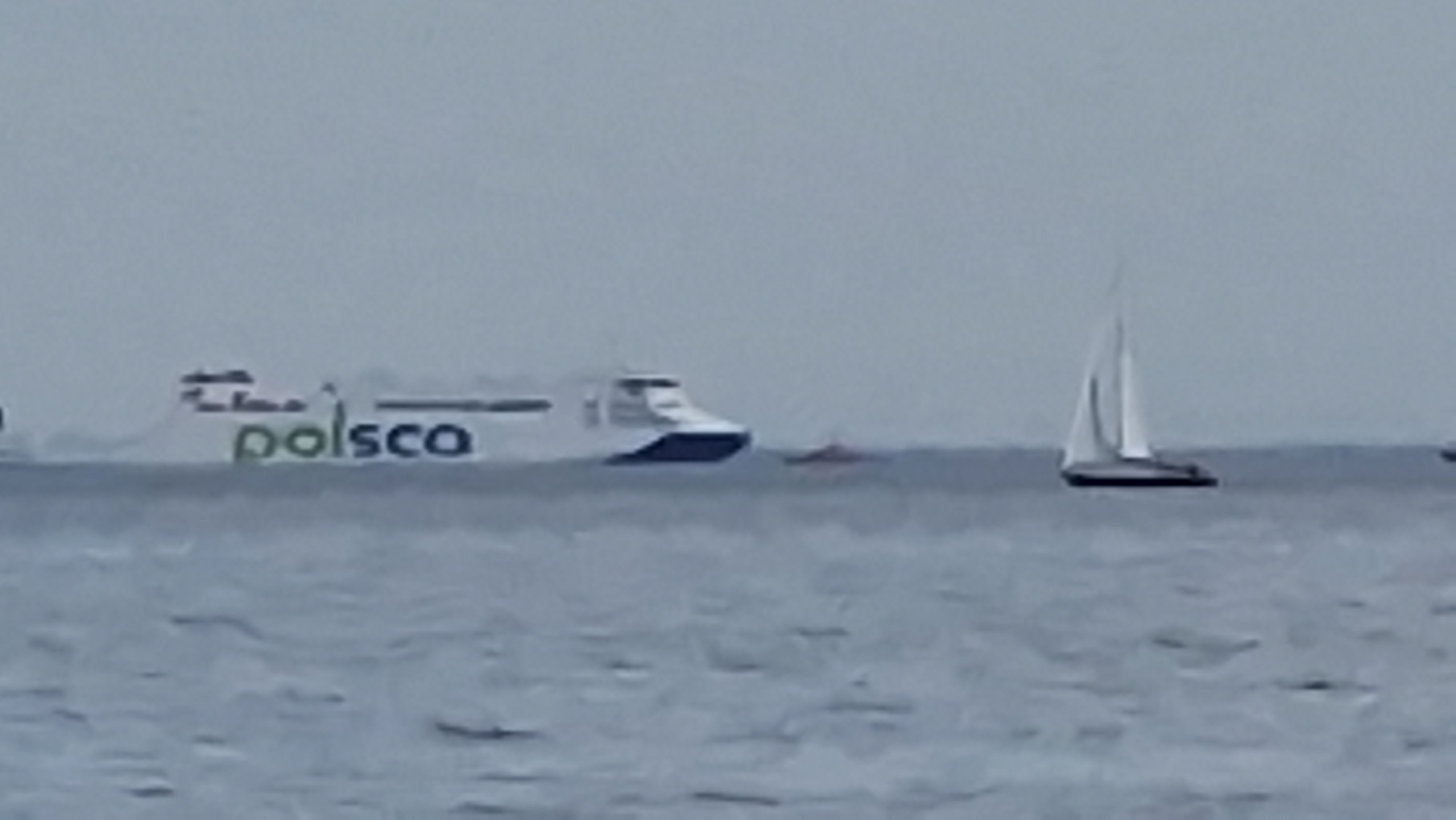 Infoship - „Jantar Unity” po próbach morskich. Chrzest promu w Szczecinie