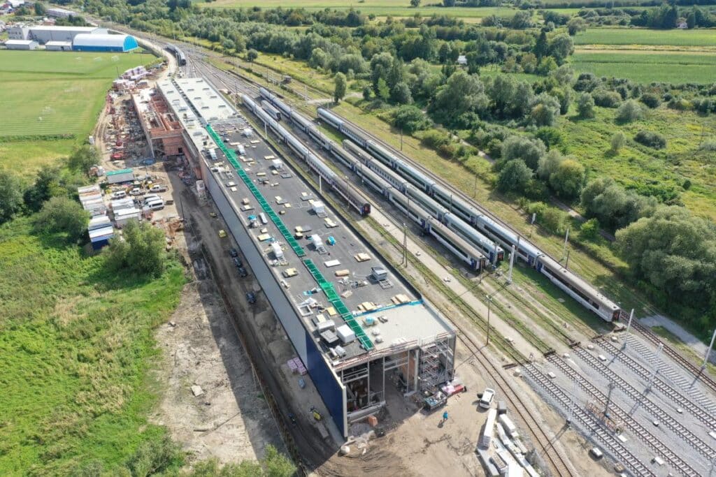 Trwa przebudowa zaplecza technicznego PKP Intercity w Przemyślu foto: PKP IC