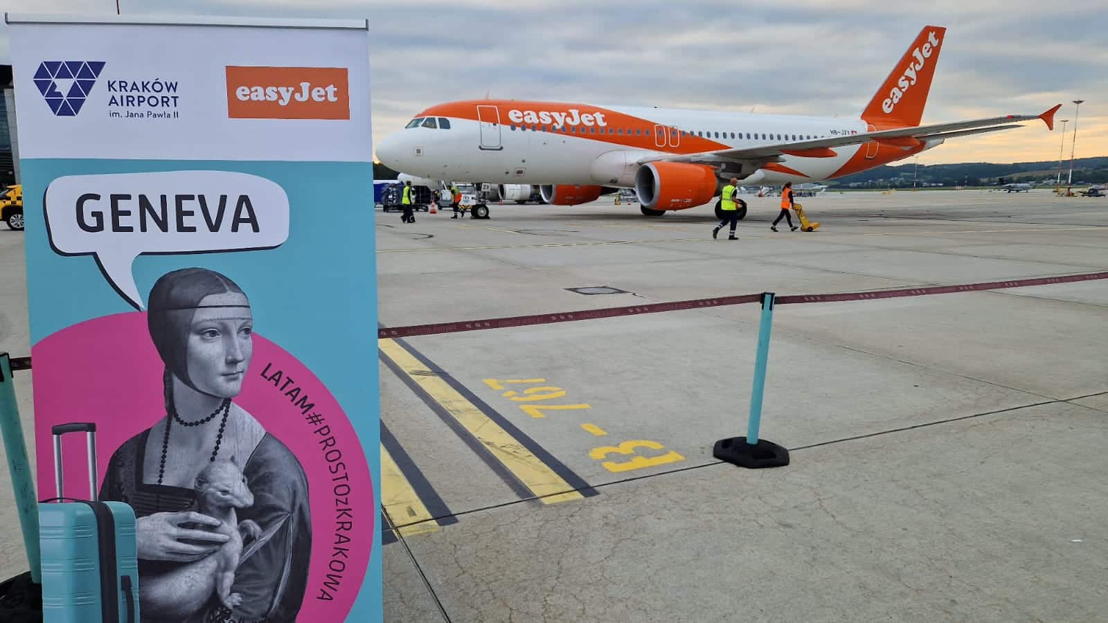 Infoair - Powrót popularnej trasy: easyJet poleci z Krakowa do Genewy