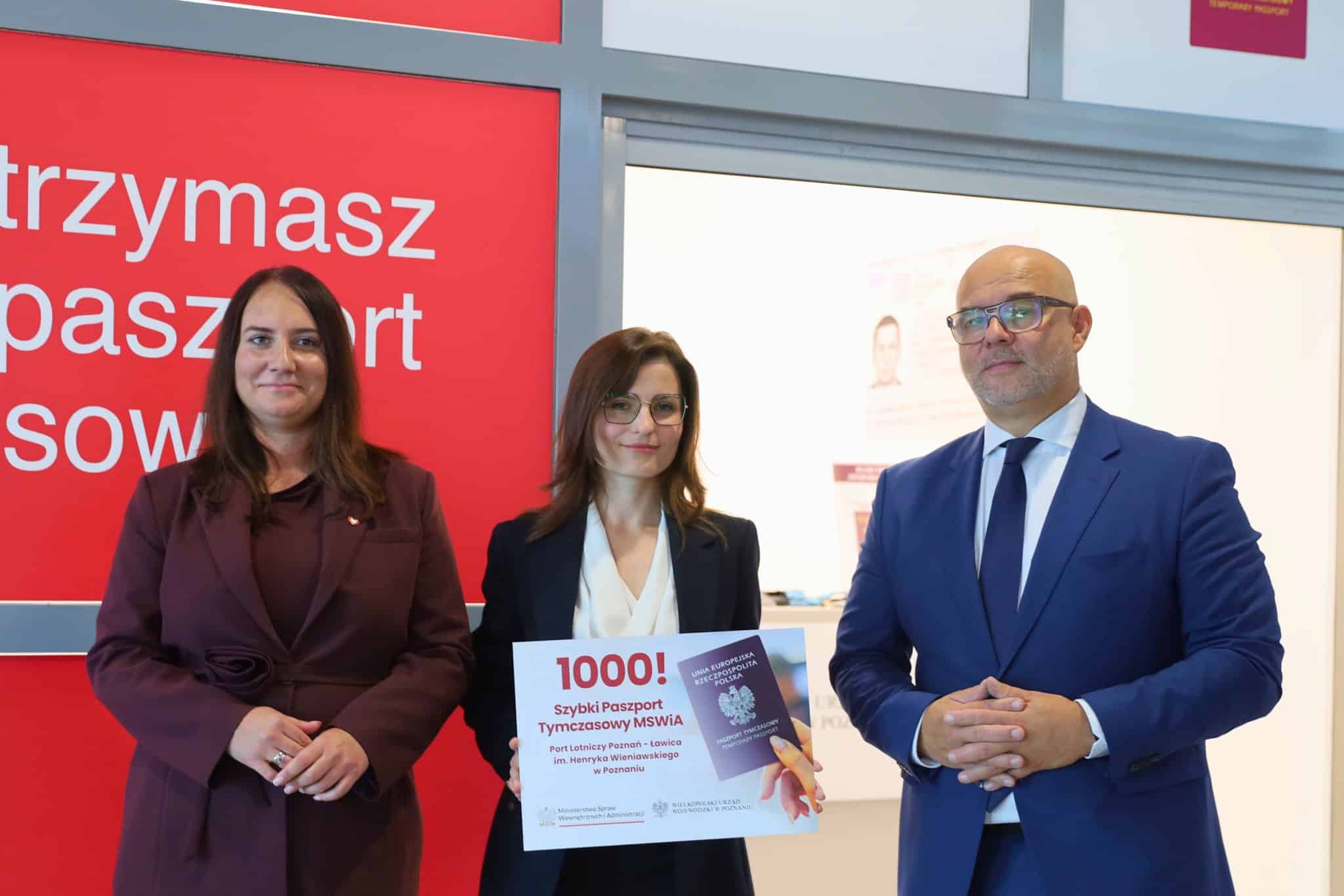 Infoair - Punkt paszportowy w Poznaniu ratuje wyjazdy – tysiąc dokumentów od kwietnia