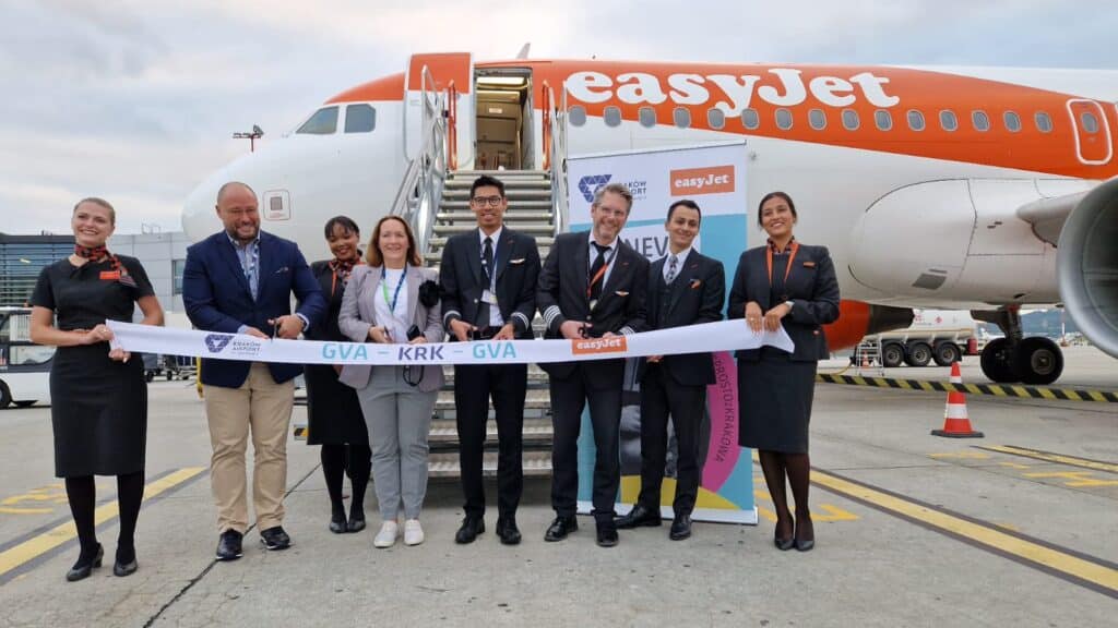 Powrót popularnej trasy: easyJet poleci z Krakowa do Genewy