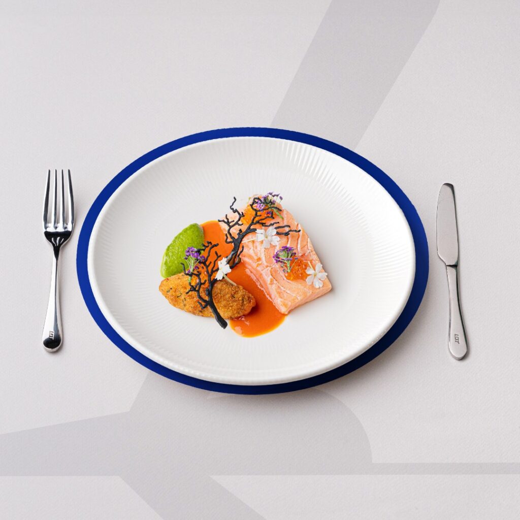 Smaki z Gwiazdką Michelin w menu dla pasażerów LOT Business Class