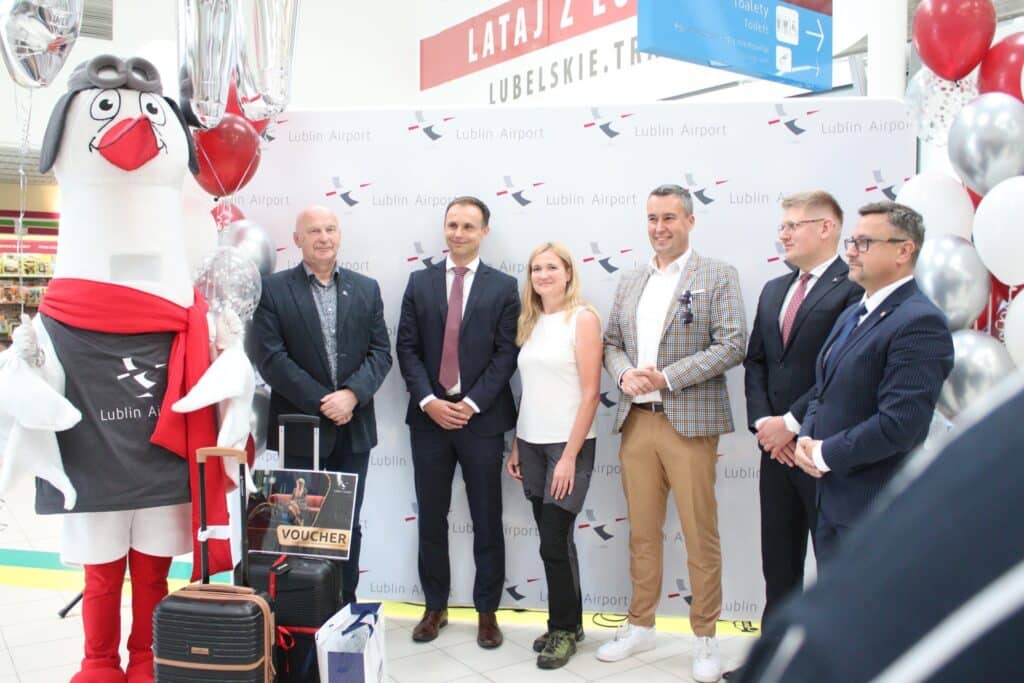 Port Lotniczy Lublin z czteromilionowym pasażerem – rekord w historii portu