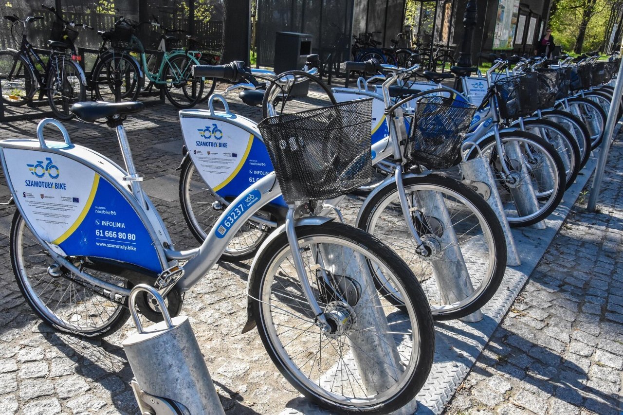 Infobike - Rower miejski w Szamotułach – trzy miesiące działania i plany na przyszłość
