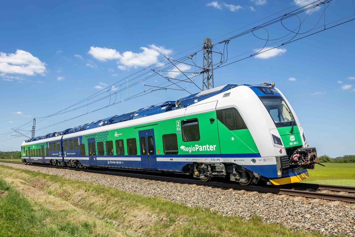 Inforail - Bateryjne RegioPantery z półmilionem kilometrów na liczniku. Sukces ekologicznych pociągów ČD