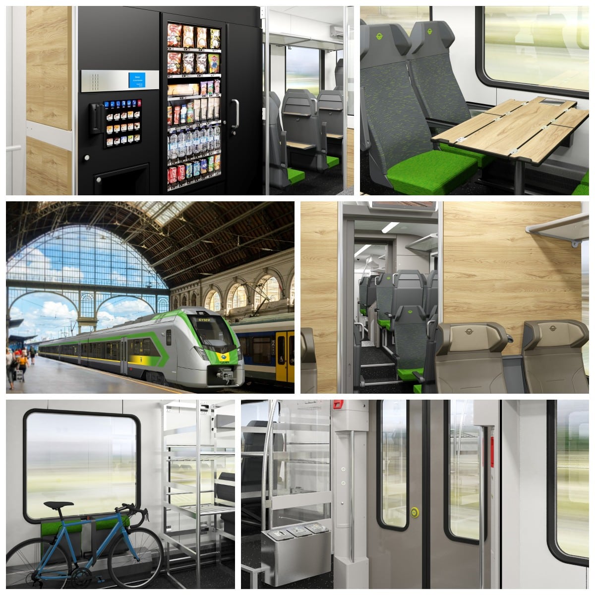 Inforail - Nowe FLIRT-y InterCity dla GYSEV od Stadlera. Elegancja, komfort i nowoczesność na trasach