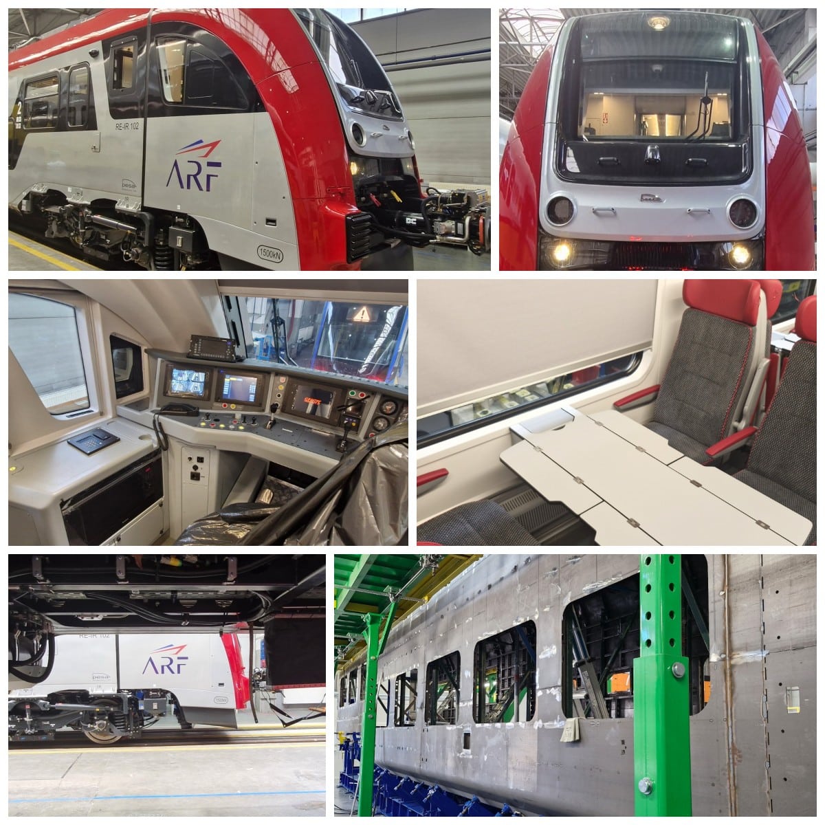 Inforail - ARF sprawdza postępy przy budowie pociągów interregionalnych z PESY