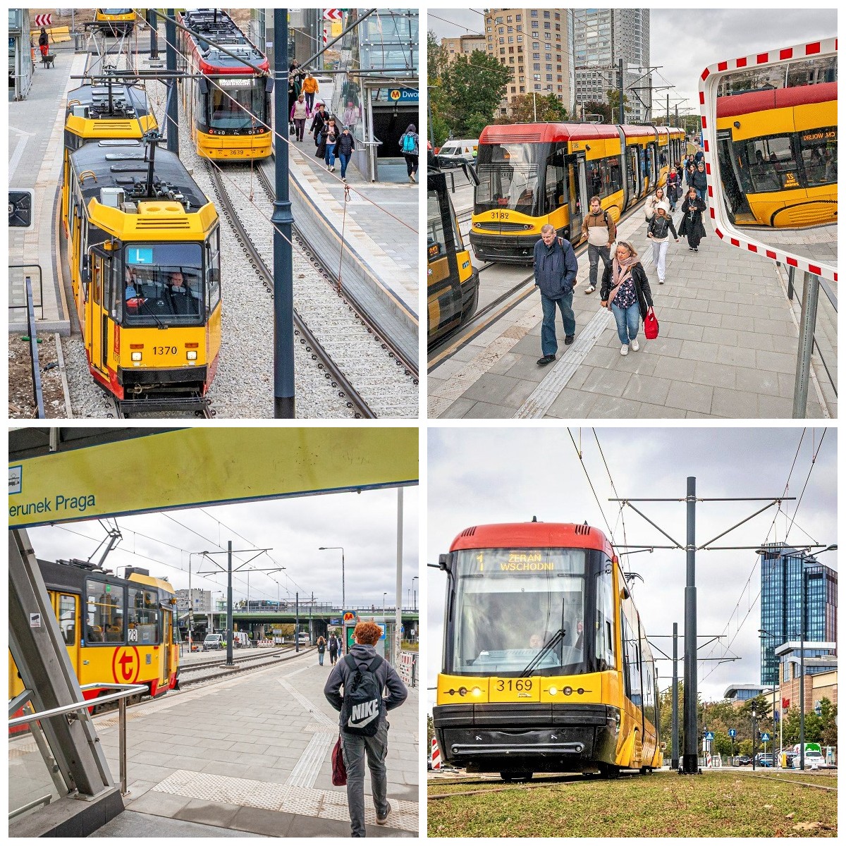Infotram - Warszawa: Tramwaje wróciły na ul. Słomińskiego