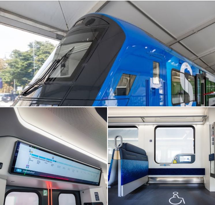 Nowy pociąg S-Bahn dla Monachium zaprezentowany na IAA Mobility foto: DB