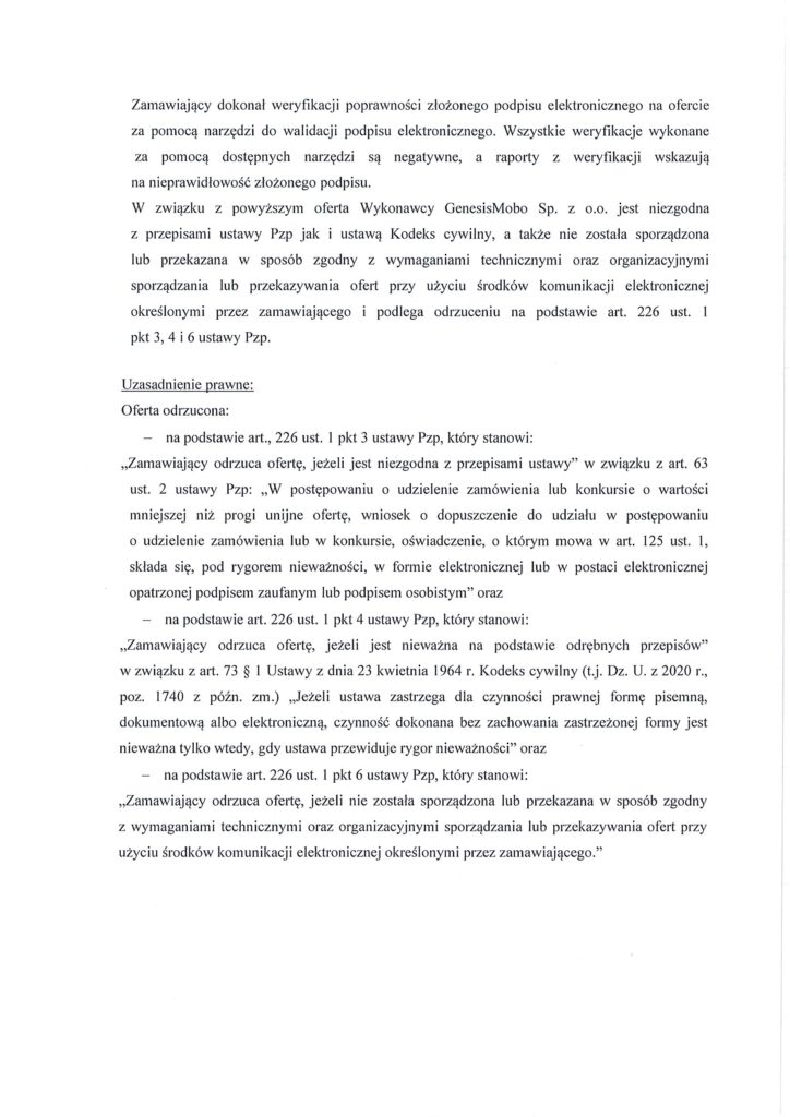 PKM Gliwice odrzuca ofertę z powodu podpisu. System zliczania pasażerów znowu poczeka
